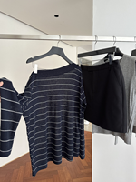 Découvrez nos styles décontractés d'été à épaules dénudées : T-shirts polyvalents, amincissants, transparents et rayés à manches longues qui vont avec tout.