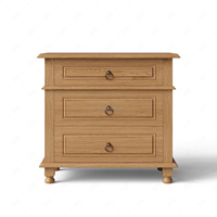FERLY Mobilier de chambre intemporel : Tête de lit camelback artisanale, lit plateforme rembourré, ensemble de tables de chevet personnalisable