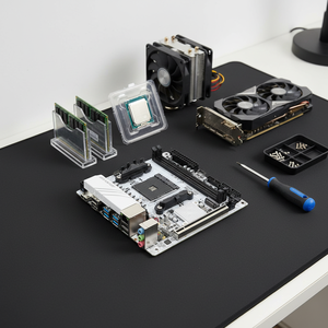 Tarjeta Madre JGINYUE B550I GAMING <span class=keywords><strong>ITX</strong></span> Compatible con Procesadores Serie R5 4000/5000, Mini <span class=keywords><strong>ITX</strong></span> DDR4 - Product Image 5