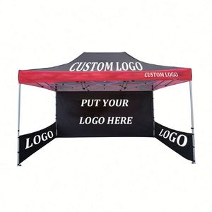 Auvent de gazebo 3X3 personnalisé tente personnalisée avec logo tente de plage Pop up abri soleil - Product Image 1