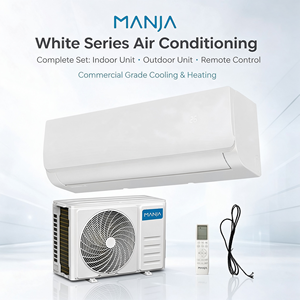 9000-12000 Btu Kühl- und Heizgerät Split Wandmontierte Kanallose Inverter-Klimaanlage für Zuhause mit Hochleistungskompressor - Product Image 1