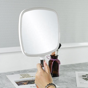 Wholesale <strong>Square</strong> Handheld Makeup <strong>Mirror</strong>, Custom Logo Private Label Portable for Eyelash Extension Salon Gift Bulk CosmeticMirror - Product Image 3