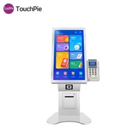Terminal de kiosque en libre-service à écran tactile de 15,6 à 23,6 pouces pour la commande et le paiement de repas dans les restaurants/les commerces de détail