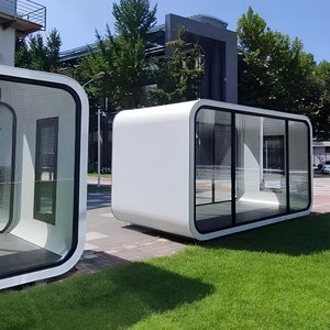 Cabaña Apple de Estructura de Acero con Panel Sándwich, Unidad Móvil para Alojamiento, Almacén, Eventos, Sala de Juntas, Tienda y Oficina - Product Image 4