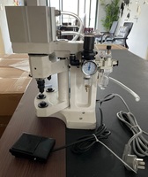 Machine à coudre pneumatique à trois têtes QS-818Q-3 pour boutons-pression, attaches, œillets et boucles