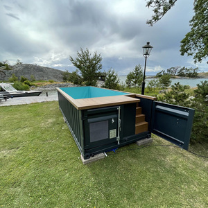 Piscina Prefabricada Modular de Lujo para Exteriores, Estilo Contenedor, de 10/20/40 Pies, Piscina Infinita en Contenedor Marítimo - Product Image 4