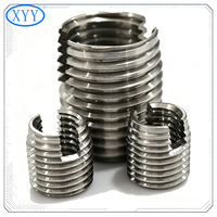 TC4 Titanium Alloy Self Tapping Insert for Extreme Industrial Scenarios Ultra Strong Toughness Self Tapping Insert Thread