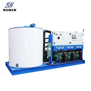 Machine à glace en flocons industrielle à économie d'énergie, 15 tonnes, 20 tonnes, 30 tonnes par jour, pour la conservation du poisson et des fruits de mer - Product Image 2