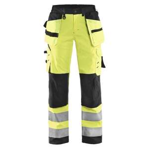 BLAKLADER - 716725173399C46 Pantalón Softshell de alta visibilidad para mujer Amarillo/Negro-EAN 7330509540268 ROPA DE TRABAJO DE LA HI-VIS - Product Image 1