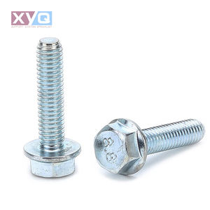 Perno hexagonal dentado con brida DIN 6921 Placa métrica de zinc de grado 8,8 Totalmente roscada - Product Image 5