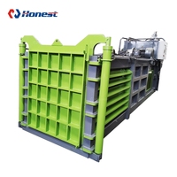 Presse à balles hydraulique horizontale pour papier usagé, carton et plastique, machine de recyclage robuste, presse à papier
