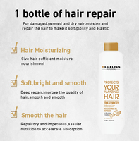 Traitement à la kératine brésilienne Luxliss sans formaldéhyde, lissage et protéines pour cheveux