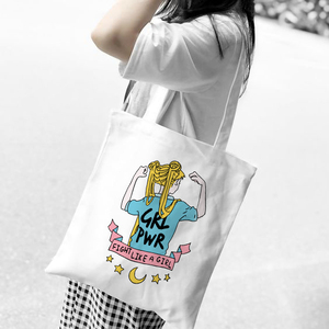 Bolsa de compras con logotipo personalizado de algodón, bolsa de lona promocional ecológica impresa, personalizada, al por mayor - Product Image 6