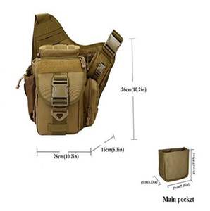 Mochila Táctica Deportiva para Hombre BP18, 600D, para Caza, Camping, Impermeable, con Correa de Hombro, Estilo Molle - Product Image 3