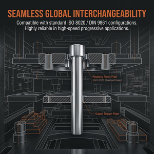 Punzón de Bloqueo de Bolas ISO 10071 de Alta Resistencia con Punzón Métrico SKH51 <span class=keywords><strong>M2</strong></span> 1.3343 para Troqueles de Estampado Automotriz de Precisión - Product Image 5