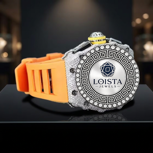 Premium Quality Moissanite Diamond <b>Watch</b> Fully Flooded Iced Out <b>Watch</b> for <b>Men</b> and Women Available for Export Price LOISTA - Product Image 4
