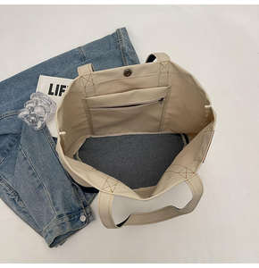 Sacs shopping en toile très demandés, écologiques, recyclables et réutilisables, avec impression de logo personnalisée - Product Image 6