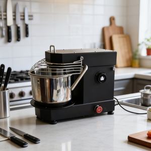 <span class=keywords><strong>Impastatrice</strong></span> Elettrica con Motore Brushless HM-5TD 5L/7L/10L con Testa Inclinabile e Ciotola Rimovibile in Acciaio Inox - Product Image 4