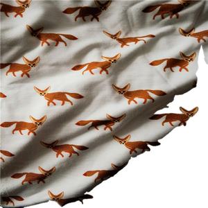 Bedruckter Bambus Ela stane Jersey Stricks toff Benutzer definierter Digitaldruck Bambus Spandex Jersey Gestrickter Bambus bedruckter Stoff - Product Image 1