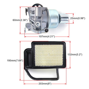 Pièces de modification de tondeuse à gazon, carburateur 20-853-33s pour moteur Kohler SV600 SV541 SV590 YTH20K46TZ - Product Image 3