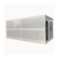 Maison préfabriquée portable mini prête à l'emploi, conteneur pliable imperméable, maison mobile pour bureau, hôtel, centre commercial, design moderne