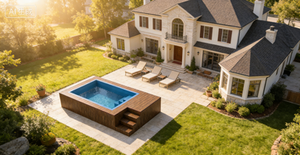 <span class=keywords><strong>Piscine</strong></span> pour enfants <span class=keywords><strong>3m</strong></span>*<span class=keywords><strong>2m</strong></span>*0.8m, <span class=keywords><strong>piscine</strong></span> hors sol en WPC, fibre de verre, couleur bleue, fabrication <span class=keywords><strong>sur</strong></span> mesure, <span class=keywords><strong>piscine</strong></span> à vendre - Product Image 4