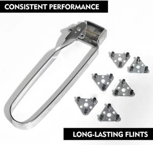 Uweld مهاجم شعلة الصوان الثلاثي ولاعة للحام والقطع مع بدائل الصوان للحام - Product Image 5