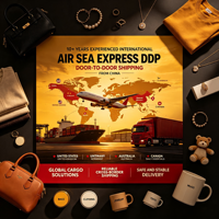 Transporte Aéreo Rápido y Económico de China a Argentina, Ecuador, Panamá, Colombia, Servicio Puerta a Puerta DDP, Seguimiento Completo en Tiempo Real
