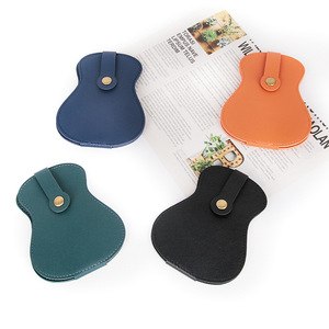 Pochette pour plectres de guitare, sac de transport souple en matériau Pu, étui de rangement Portable pour plectres de guitare basse - Product Image 2