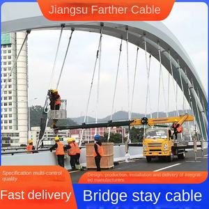 Produsen Kabel Penyangga Jembatan Standar AiSi Asal Tiongkok Memproses Kabel Penyangga Struktur PE & Baja Layanan Pemrosesan Lengkap - Product Image 2