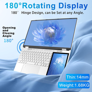 Laptop de Doble Pantalla de 15.6 y 7 Pulgadas, Computadora Portátil para Juegos con Core N95, Pantalla Táctil IPS 1920*1080P, Win 11 - Product Image 2