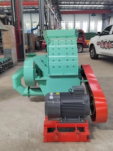 Máquina Trituradora de Madeira Mais Vendida, Picador de Madeira com Motor de Alta Eficiência, Certificação CE, Capacidade de 200-4000kg/h - Product Image 2