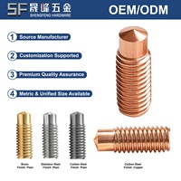 Goujons de soudage à l'arc en acier au carbone type RD 1/2" 1/4" DIN32501 plaqués cuivre pour la construction navale, provenant d'une usine certifiée IATF16949 avec faible MOQ