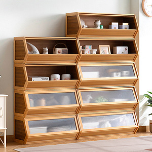Mueble de almacenamiento multicapa, combinado, con estantería para aperitivos, para el hogar, de suelo o de sobremesa, venta al por mayor. - Product Image 4