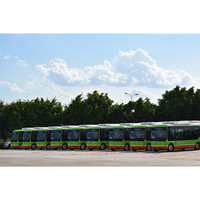 Autobús Urbano Eléctrico con Volante a la Izquierda, Automático, de 11-20 Asientos, 19 Plazas Máx., 6 m, 69 km/h, 440 km de Autonomía, con Estructura de Acero de Alta Resistencia