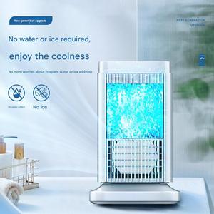 Petit refroidisseur d'air de bureau avec ventilateur de refroidissement par brouillard réfrigération à semi-conducteurs domestique pour sortie de ventilateur de Table AC à la maison - Product Image 1