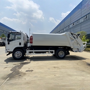 Camion Compacteur de Déchets Isuzu 6CBM 4x2 Diesel pour le Transport et le Compression des Déchets - Prix - Product Image 4