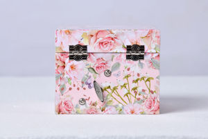 Ever Bright Custom Logo Music Box 4 pulgadas Pink Garden Ballerina Fairy Flower Características <span class=keywords><strong>Canción</strong></span> con cajón para niños - Product Image 6