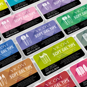 600 pièces de <span class=keywords><strong>faux</strong></span> ongles en <span class=keywords><strong>gel</strong></span> souple à presser, double face, mat, <span class=keywords><strong>sans</strong></span> couture, en ABS, avec formes cercueil, amande, ovale, stiletto, pour nail art - Product Image 1