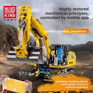 Bloques de Construcción de Plástico ABS 13112S, <span class=keywords><strong>Serie</strong></span> Tecnológica, Excavadora Mecánica, Rompecabezas Eléctrico, Juguete de Construcción para Armar - Product Image 2