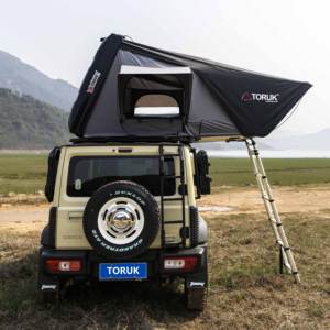 Extérieur Hardshell SUV Voiture Camion Garage Tente Portable Abri sur le Toit pour Camping Route Prêt Toile Pliant Toit Camping Gear - Product Image 6