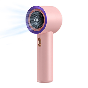 Ventilateur portable rechargeable blanc amélioré pour garage, mini-ventilateur portatif pour boîte ondulée - Product Image 1