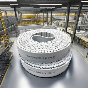 MXL XL L T5 T10 AT5 AT10 correa dentada de poliuretano de goma 6mm 10mm de ancho Stock para maquinaria CNC precio de fábrica - Product Image 1