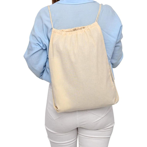 ถุงผ้าฝ้ายแบบมีเชือกผูกสำหรับบรรจุภัณฑ์รักษ์โลก การขายปลีก และแคมเปญส่งเสริมการขาย - Product Image 4