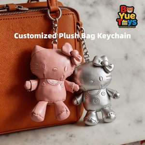 Llavero Colgante Personalizado de Personaje de Anime de <span class=keywords><strong>Peluche</strong></span> Súper Suave, Regalo de Moda - Product Image 2