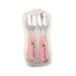 Sức Mạnh Nhà Máy Hoạt Hình Sáng Tạo Phim Hoạt Hình Nhựa Xử Lý Trẻ Em Của Bộ Đồ Ăn Trẻ Sơ Sinh Bộ Đồ Ăn Di Động Với Hộp Quà Tặng - Product Image 6