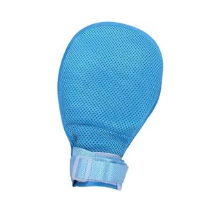 Gants de contention à domicile 18 cm x 28 cm, légers, respirants, réglables, pour l'immobilisation des mains des patients âgés - Product Image 2
