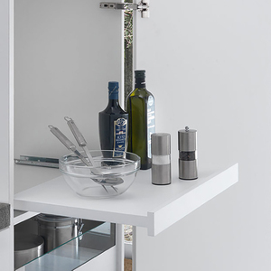 Đường ray trượt ngăn kéo dưới quầy, với các rãnh ngăn kéo kéo được cài đặt dưới sự hỗ trợ đáy đóng mềm - Product Image 4