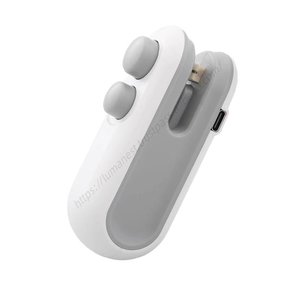 Sellador de Bolsas Mini Syh232 al por Mayor, Herramienta de Sellado Térmico Recargable por USB, Sellador de Alimentos al Vacío Portátil - Product Image 1