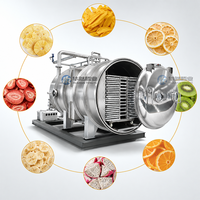 30m² HUARAN Vriesdroogmachine, multifunctionele vriesdroger voor de verwerking van fruit/groenten/kruiden zoals mango, ananas en ginseng